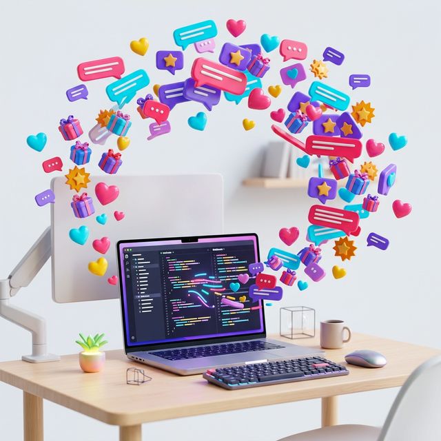 TikTok Live API developer workspace with real-time data streams